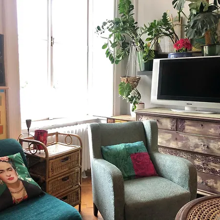 Boho Hipster Downton Lägenhet